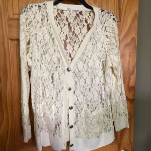 Lace cardigan